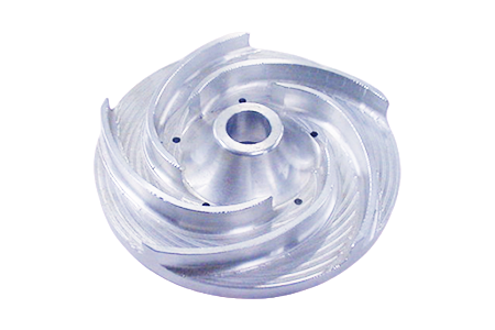 billet aluminum turbine