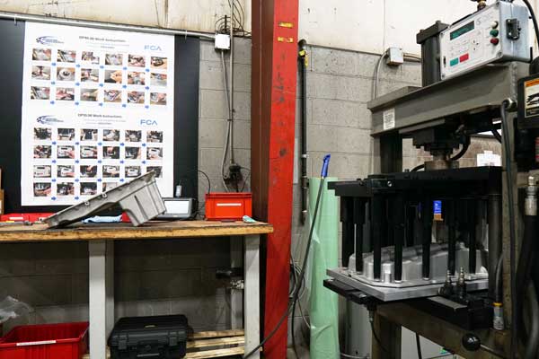 pressure decay leak test air intake