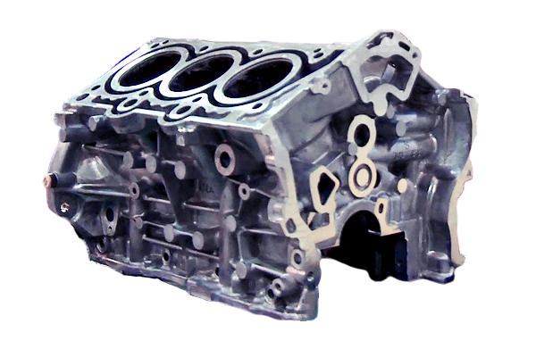 cast gas engine block